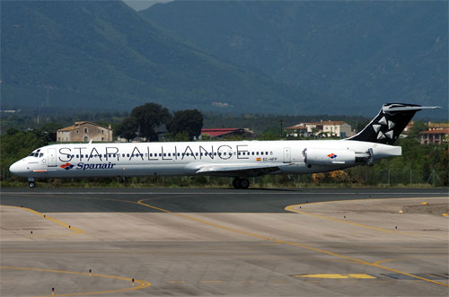 Spanair MD82